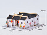 Teochew Traditional House: "Four Touches of Gold” DIY Model Kit 潮州特色建筑民居四点金手工拼装模型