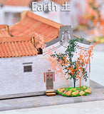 Teochew Traditional House: "Mountain Descending Tiger” DIY Model Kit 潮州特色建筑民居下山虎手工拼装模型