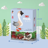 Thenghai Lionhead Goose DIY Nanoblock Toy 澄海狮头鹅微小颗粒积木玩具