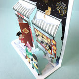 8 Festivals of a Year 3D-Postcards:  Chinese New Year's Eve 时年八节立体明信片: 除夕