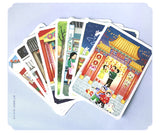 8 Festivals of a Year 3D-Postcards:  Chinese New Year's Eve 时年八节立体明信片: 除夕