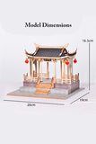 Xiangzi Bridge Pavilion No.1 DIY Model Kit 潮州湘子桥1号亭手工拼装模型