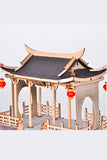 Xiangzi Bridge Pavilion No.1 DIY Model Kit 潮州湘子桥1号亭手工拼装模型