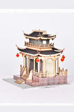 Xiangzi Bridge Yanghan Pavilion DIY Model Kit 潮州湘子桥仰韩阁手工拼装模型