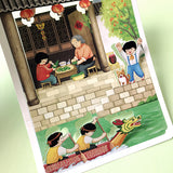 8 Festivals of a Year 3D-Postcards: Dragon Boat Festival  时年八节立体明信片: 端午